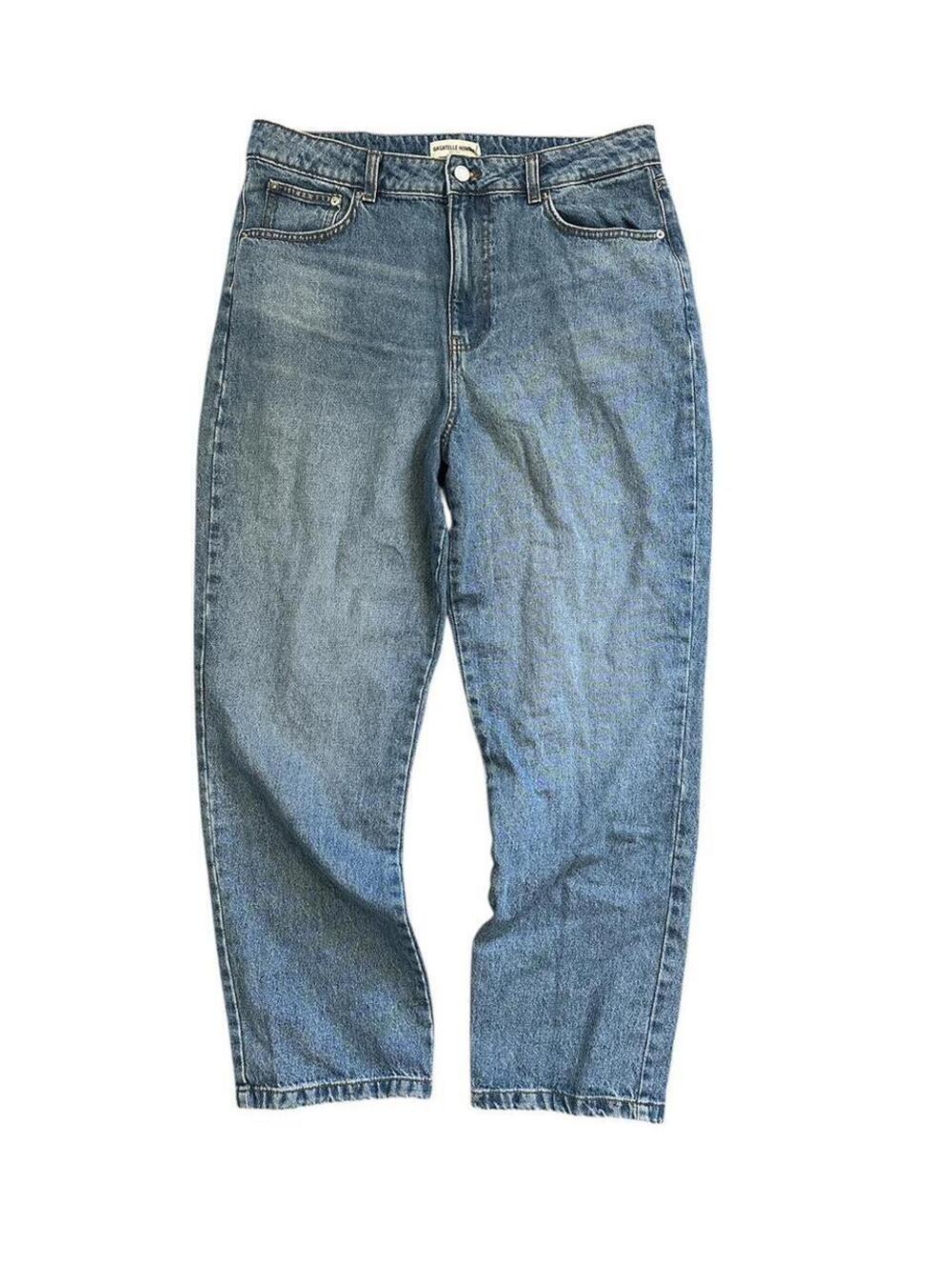 Bagatelle homme high-waisted straight-leg blue jeans